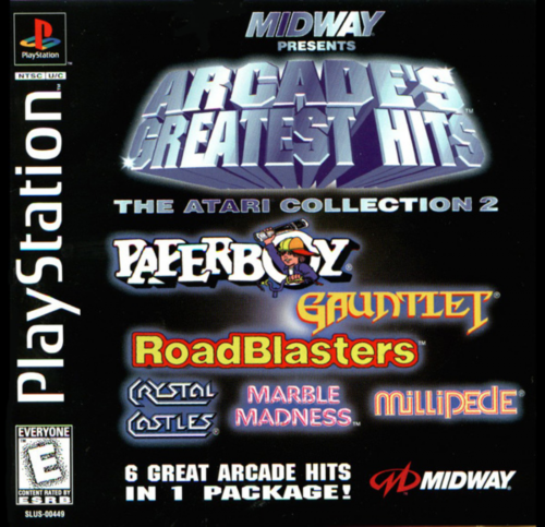 Arcades Greatest Hits - The Atari Collection 2 (USA) Cover